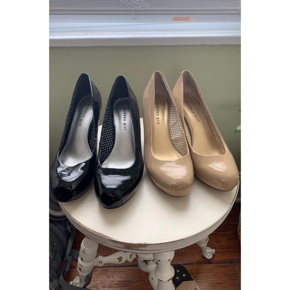 2 Pairs Madden Girl Getta Heels